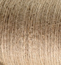 C244 - LOT DE 15 MÈTRES 1500CM CORDE EN CHANVRE 2MM FIL FICELLE NATURELLE BEIGE