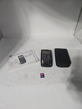 [MINT] HP 50g Graphing Calculator Tested Working With Case&Manual&Sim Card 