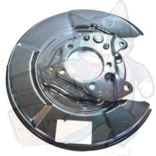 Plaque frein de - plaque,