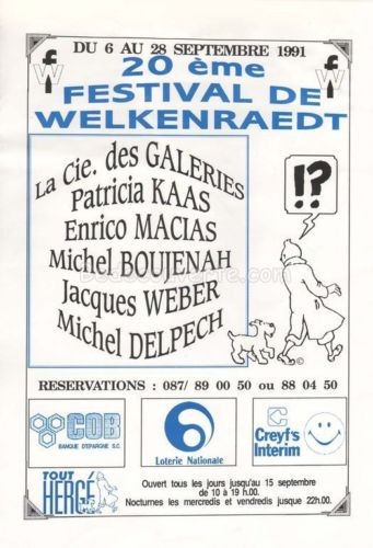 Affiche herge tintin - bd,