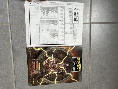 Appel cthulhu jeu de - jeu,