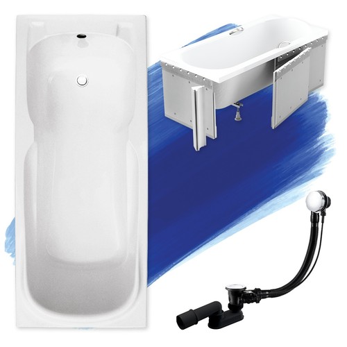 Baignoire rectangulaire 160x70 - baignoire,