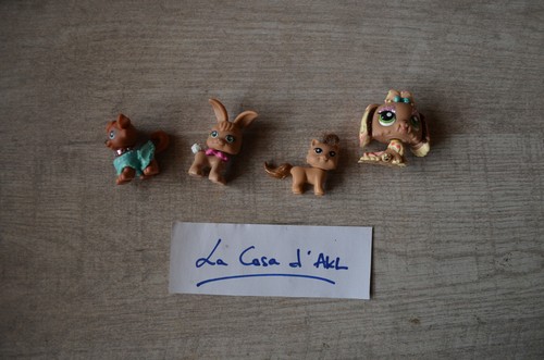 Lot figurines my little - de,