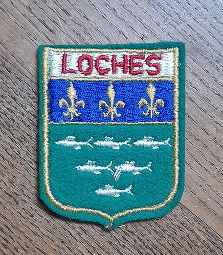 Ecusson brodé loches - brodé,