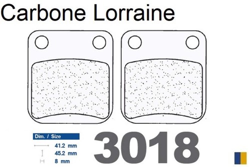 Plaquettes carbone lorraine - lorraine, de