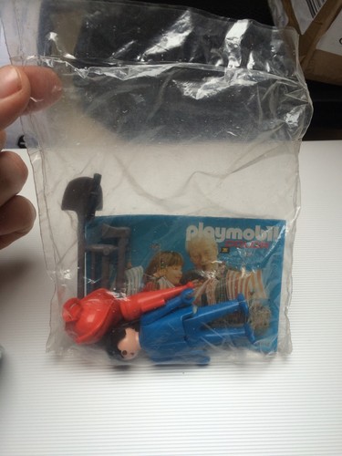 Rare vintage playmobil travaux - vintage,