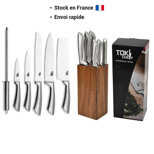 Couteaux cuisine 7 pièces - couteaux,