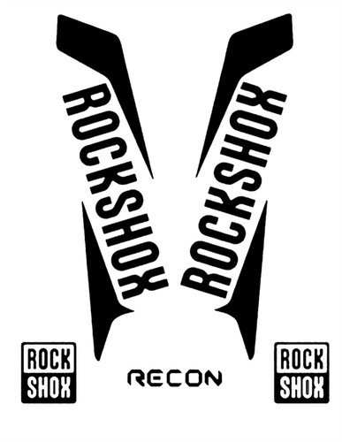 Adhésifs fourche rock - adhésifs, shox