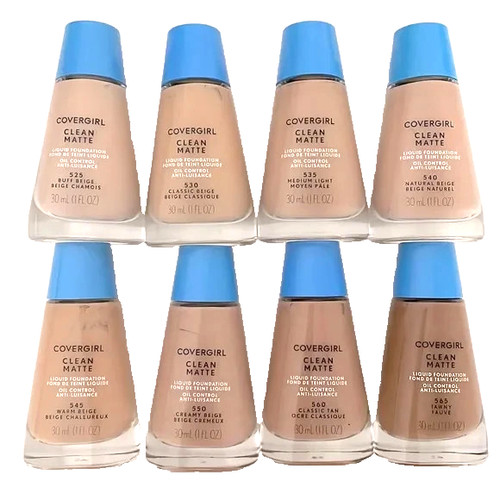 Covergirl clean matte - matte, liquid