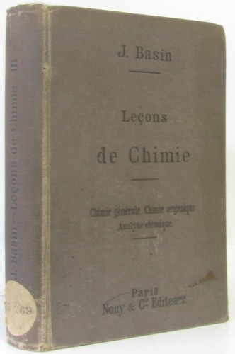 Lecons chimie - de,