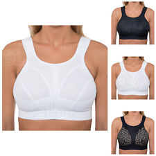 Ladies Gemm Sports Bra High Impact Plus Size Non Wired Unpadded Extender UK New