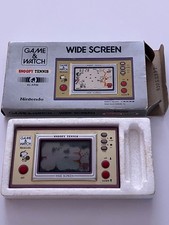 Nintendo Game & Watch Snoopy Tennis Wide Screen 1982 w/ Box Japan Testé