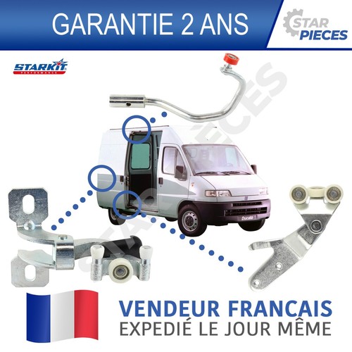 Kit roulette porte - porte, coulissante