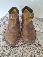 Sergio Tomani Brown Leather Booties size 37 (6.5 - 7 US)