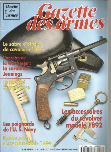 Gazette des armes 248 sabre - des,