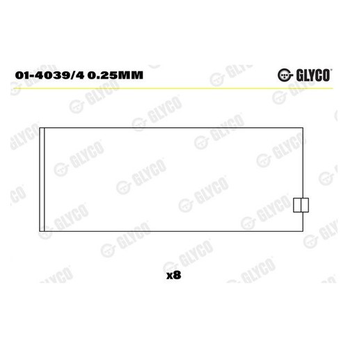 Glyco connecting rod - glyco, bearing