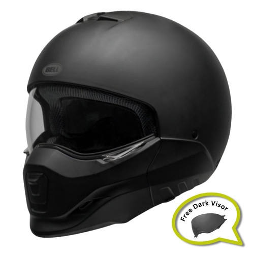 Casque moto bell - moto, noir