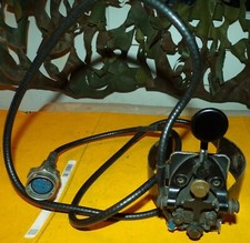 MANIPULATEUR MORSE POUR EMETTEUR  FRANCAIS AVEC CABLE DE BRANCHEMENT , MARQUAGE
