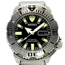 Seiko Black Monster SKX779 7S26-0350 Diver's Automatic Day Date 20 ATM Rare