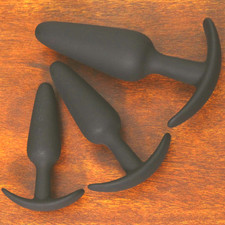 3 Pcs Silicone Anal Plug