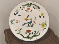JOLI PLAT ROND EN FAIENCE DE