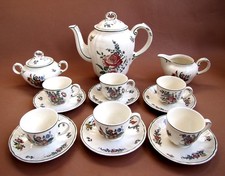 Service à Café Cafetière Tasse Sucrier Pot Lait Vieux Strasbourg Villeroy & Boch