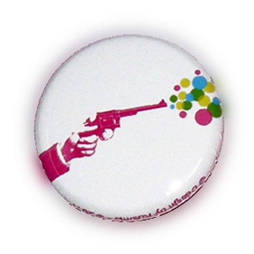 Badge colt bubble pink - badge,