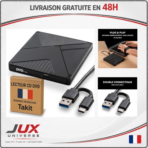 Takit lecteur dvd - lecteur, cd