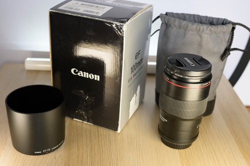 Canon 100mm 8l is - canon, ef