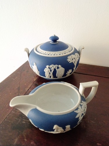 Wedgwood jasperware sucrier - wedgwood, jasperware/sucrier