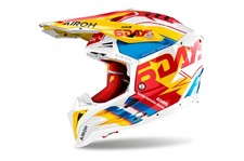 Casque Cross Airoh Aviator 3 Six Days 2024 Espagne Édition Limitée Carbone