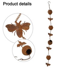 Chaîne de pluie en forme