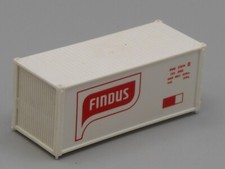 Conteneur blanc Findus
