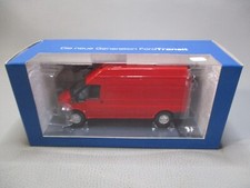 LE6586 MINICHAMPS 1/43 1:43 Utility Van Ford Transit Germany Red  