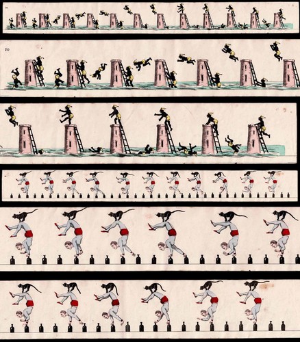 Bande zootrope 1860 1870 - bande, de