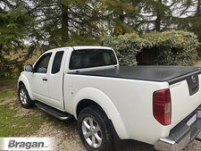 Tri Fold Soft Tonneau Cover To Fit Nissan Navara D40 2005 - 2016 LONG BED Pickup