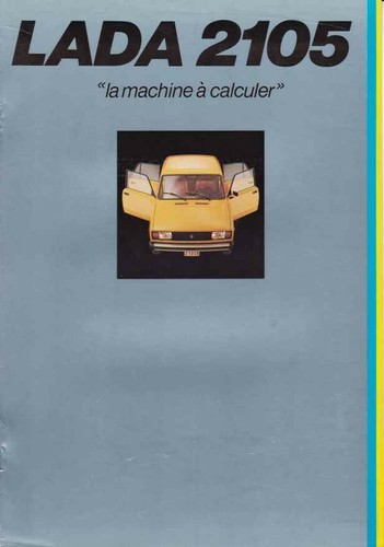 Catalogue brochure lada 2105 - brochure,