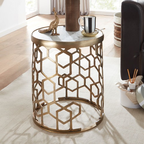 Finebuy table appoint marbre - finebuy, d'appoint