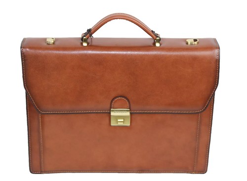 Cartable cuir soufflet - cuir, 1