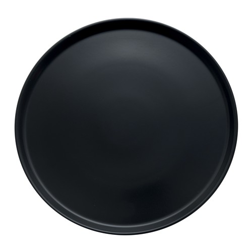 Set assiettes pizza neri - 6,