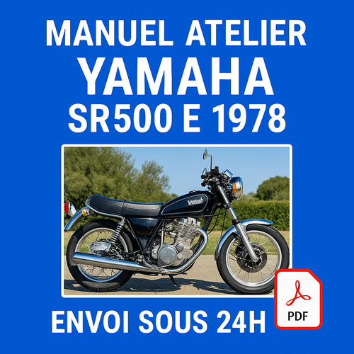 Manuel atelier yamaha sr500 - manuel,