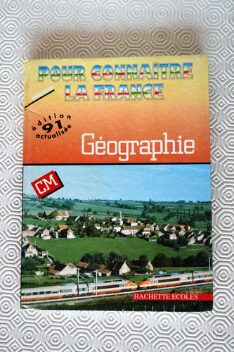 Livre scolaire géographie - scolaire,