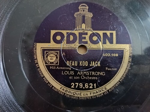 Disque tours odéon louis - disque, odéon.