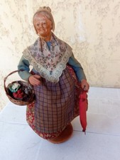 1 santon ancien habillé