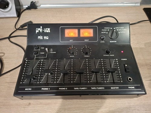 Table mixage pre vox - table, mix
