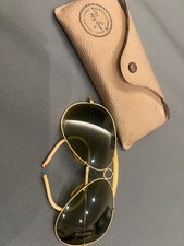 Ray Ban Vintage Limited Sunglasses 1970s Classic Style Metal Frame Collectible