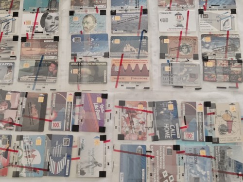 Lot de 40 cartes - de,
