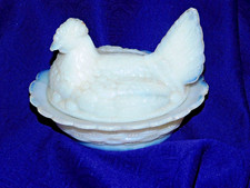 POULE OPALINE BLANCHE FOIRE