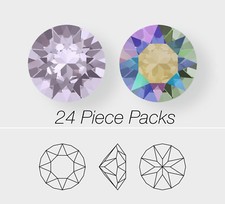 8.5mm | Chaton | Swarovski Article 1088 | 24 Pieces - Choose Crystal Color