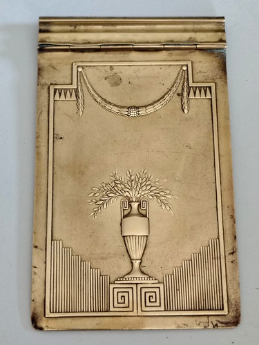 Ancien porte bloc - -note, de